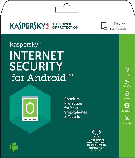 Kaspersky Internet Security for Android KL1091ZDAFS